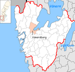 Vänersborg Municipality in Västra Götaland County